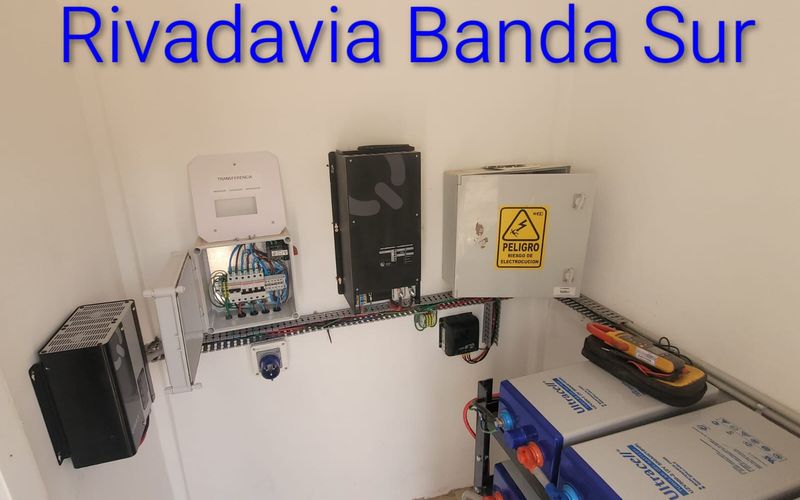 Sala de equipos solares — Rivadavia Banda Sur