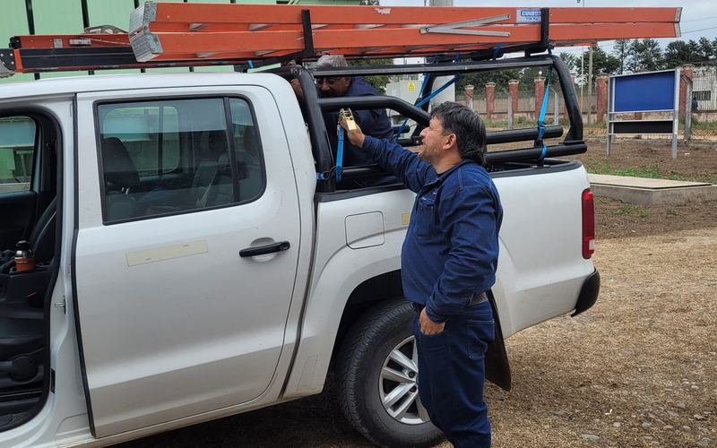 Equipo en ET Tartagal — transformador de potencia TRANSNOA